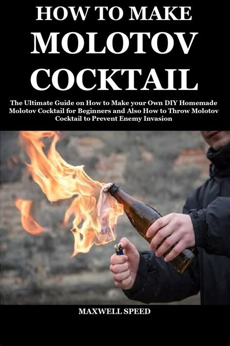 homemade molotov cocktail.